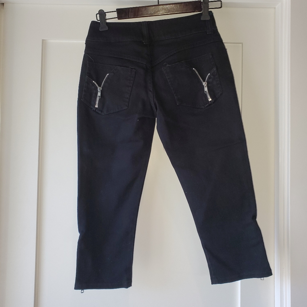 Switchblade Stilleto black Jean Capri's